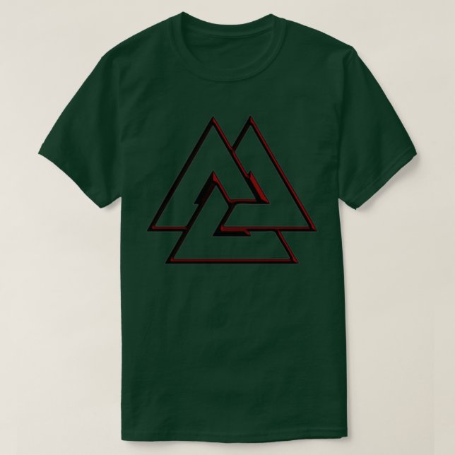 Camiseta Valknut Vikings (Frente do Design)