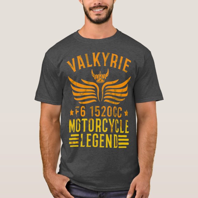 Camiseta Valkyrie F6 1520cc Oferta de Legenda de Motociclo  (Frente)