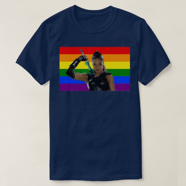 Camiseta Valkyrie Pride (Frente do Design)