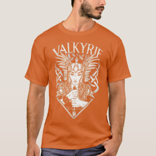 Camiseta Valkyrie Valhalla Mythology Norse Nordic Viking Sh