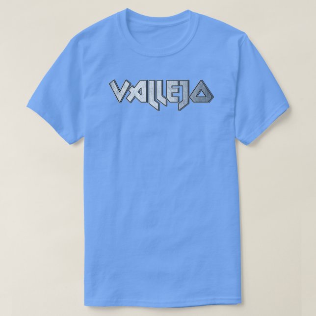 Camiseta Vallejo CA (Frente do Design)