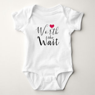 Camiseta Valor a espera - adopção - coração - bebê nov