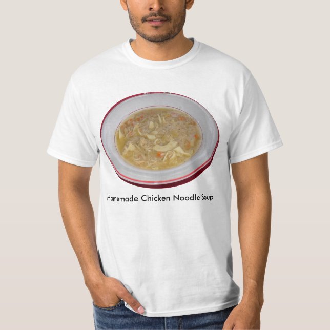 Camiseta Valor da Sopa de Noodle em Frango (Frente)