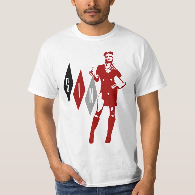 Camiseta Valor do Pin-Acima de SINacle (Frente)