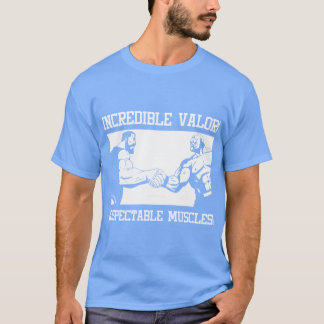 Camiseta Valor incrível Músculos respeitáveis Fullmetal Alc