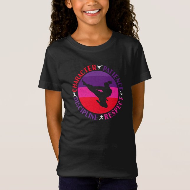 Camiseta Valores Essenciais das Artes Marciais - Karate (Frente)