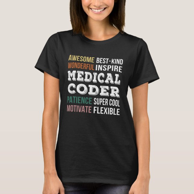 Camiseta Valorização do Codificador Médico (Frente)