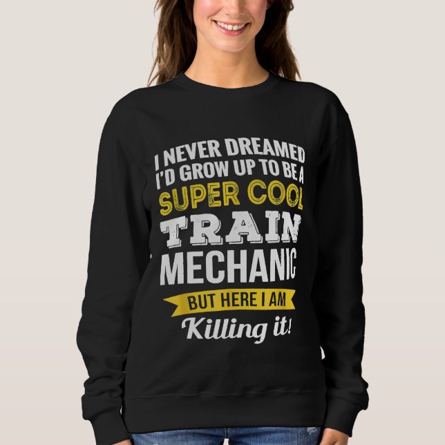 Camiseta Valorização do Mecânico de Trem (Frente)