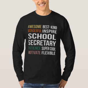Camiseta Valorização do Secretário Escolar