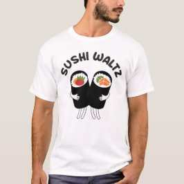 Camiseta Valsa de Sushi Com Texto