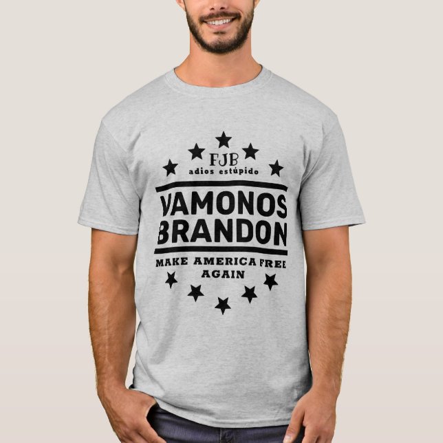 Camiseta Vamonos Brandon BT T Shirt (Frente)