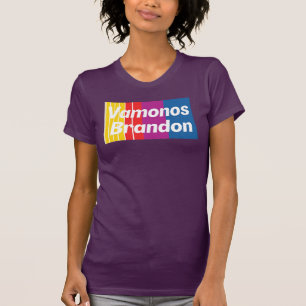 Camiseta Vamonos Brandon Sans Serif
