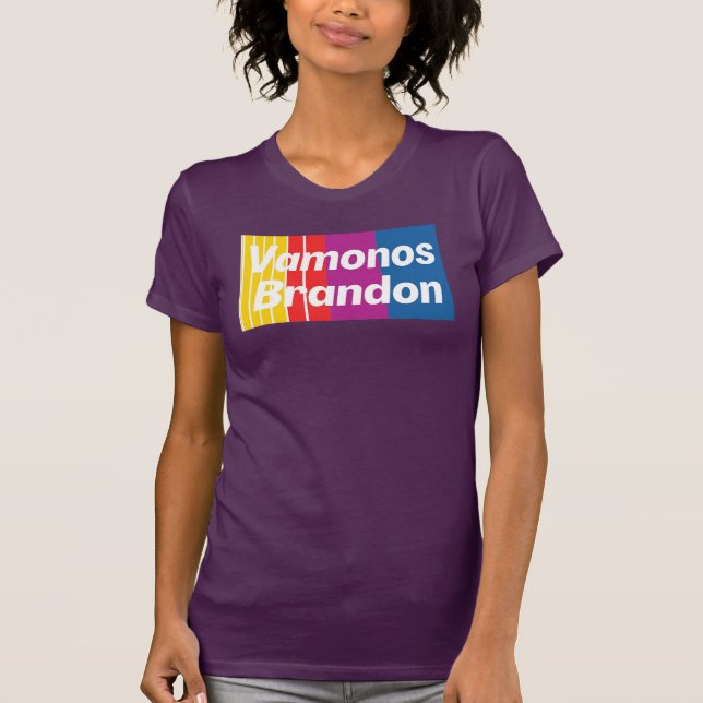 Camiseta Vamonos Brandon Sans Serif (Frente)