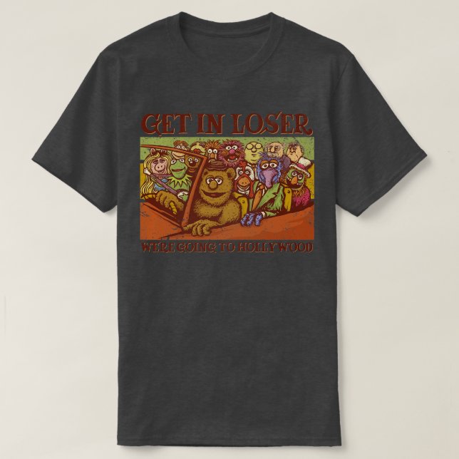 Camiseta Vamos a Hollywood (Frente do Design)