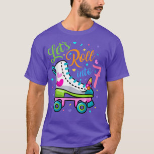 Camiseta Vamos A Passar Para A Capa De Aniversário De 7 Com