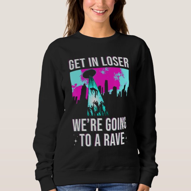 Camiseta Vamos A Uma Festa De Edm Rave (Frente)