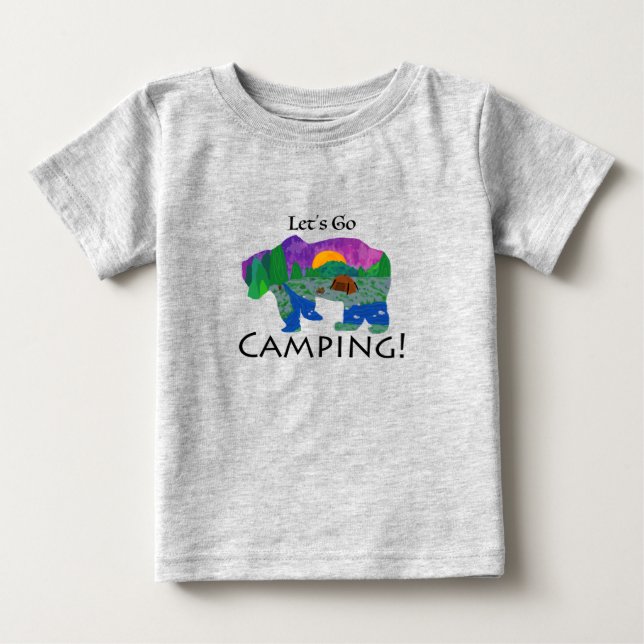 Camiseta Vamos Acampar (Frente)