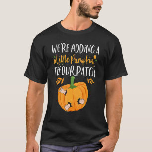 Camiseta Vamos adicionar um pouco de abóbora à nossa abóbor