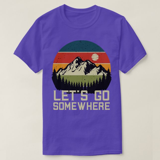 Camiseta Vamos Adventure Mountain Mountainering Hiker (Frente do Design)