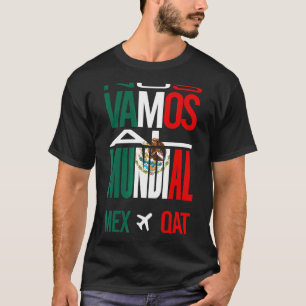 Camiseta Vamos Al Mundial México 2022 Orgulho Mexicano