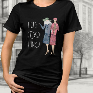 Camiseta Vamos Almoçar Vintage SENHORAS