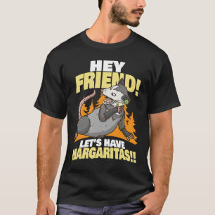 Camiseta Vamos Amigo Possum Tem o Possum da Margarita