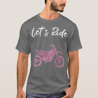 Camiseta Vamos Andar De Motocicleta Turnê