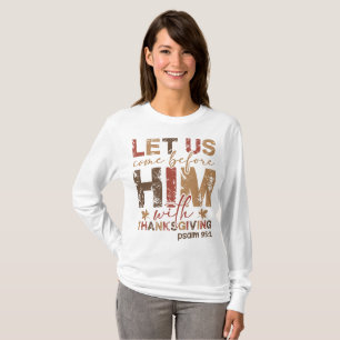 Camiseta Vamos Ante Ele com Agradecimento