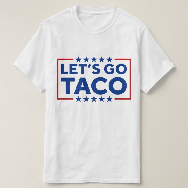 Camiseta Vamos ao Taco (Frente do Design)