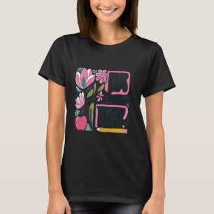 Camiseta Vamos Aprender Hoje Design de Incentivo para Profe