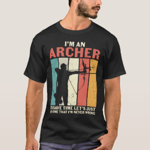 Camiseta Vamos Archer suponha que eu nunca esteja errado