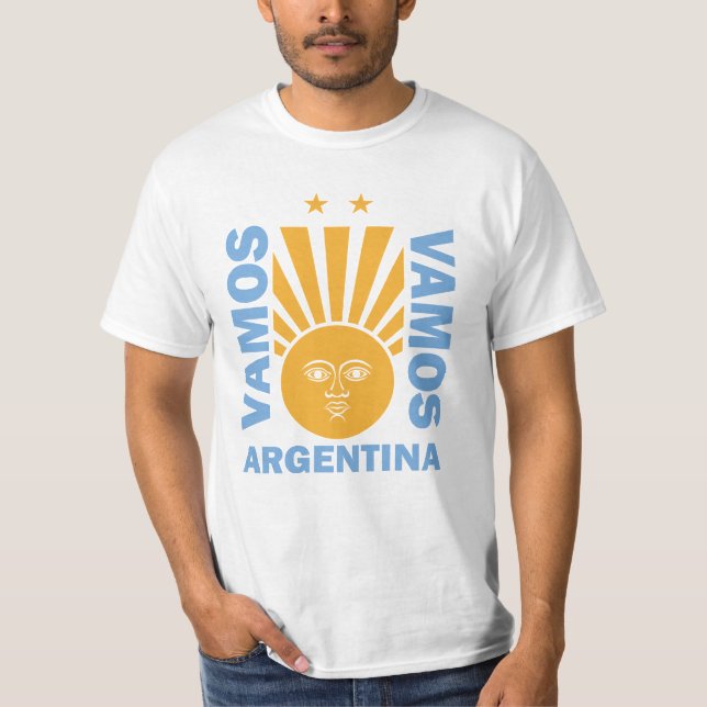 Camiseta Vamos Argentina (Frente)