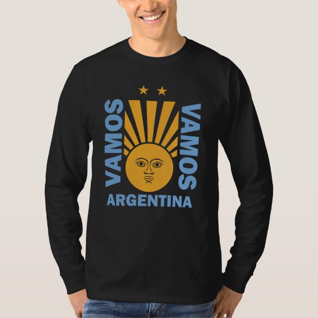 Camiseta Vamos Argentina (Frente)