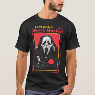 Camiseta Vamos Assiste Filmes Assustadores Filmes Secretos