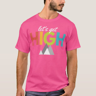 Camiseta Vamos Ativo De Subindo Alto