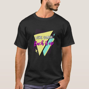 Camiseta Vamos Bachatear as Damas de Honra 90s Despedida de