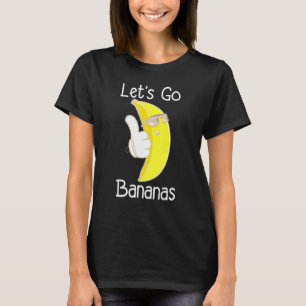 Camiseta Vamos Bananas, Fruta tropical, humor