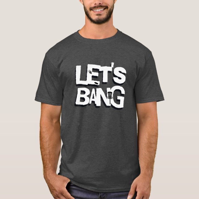 Camiseta Vamos Bang | Golfe de Disco Ameaçado (Frente)