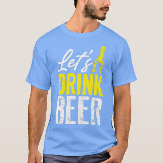 Camiseta Vamos beber cerveja