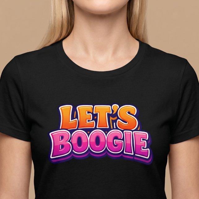 Camiseta Vamos Boogie - Dançando (Criador carregado)