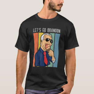 Camiseta Vamos Brandon Engraçado Sorvete Meme