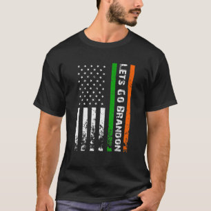 Camiseta Vamos Brandon Irish American Flag Ireland RUA PAT