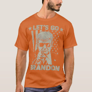 Camiseta Vamos Brandon US Flag Funny Donald Trump