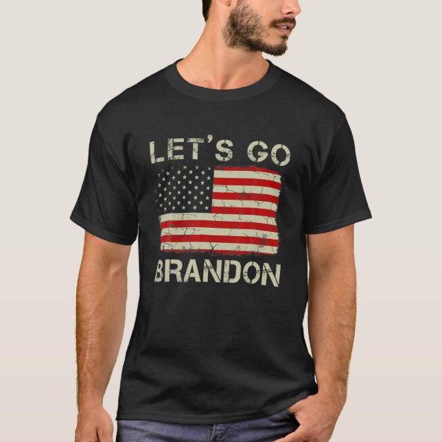 Camiseta Vamos Brandon Vamos Engraçado (Frente)