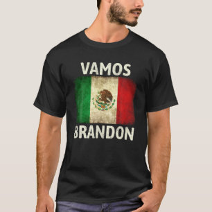 Camiseta Vamos Brandon Vamos Go Brandon Vintage Bandeira M