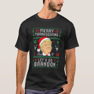 Camiseta Vamos Branson Brandon Trump Papais noeis Feliz Tha