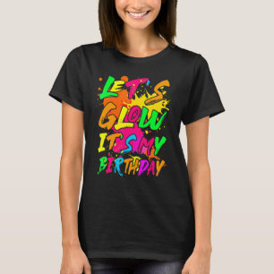 Camiseta Vamos Brilhante É Meu Aniversário Feliz Dia Colori