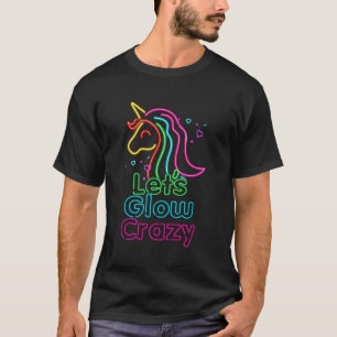 Camiseta Vamos Brilhante Louco e Brilhante Unicórnio