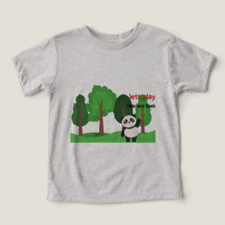 Camiseta vamos brincar de esconde-esconde