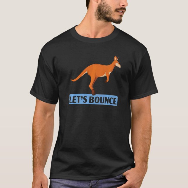 Camiseta Vamos Bunt Kangaroo Willife Animal Austrália (Frente)